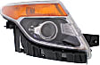 2015 Ford Explorer - Passenger Side Halogen Headlight, With bulb(s), OE Replacement