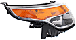 2015 Ford Explorer - Passenger Side Halogen Headlight, With bulb(s), OE Replacement