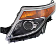 2015 Ford Explorer - Driver Side Halogen Headlight, With bulb(s), OE Replacement