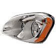 Driver Side Headlight, with Bulb, Halogen, Clear Lens
