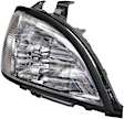 Passenger Side Headlight, with Bulb, Halogen, Clear Lens