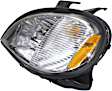 Driver Side Headlight, with Bulb, Halogen, Clear Lens