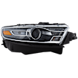 2014 Ford Taurus - Passenger Side Halogen Headlight, With bulb(s),  Production Date Up To February 6 2014, OE Replacement, Sedan