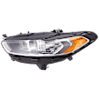 Driver Side Halogen Headlight, With bulb(s), OE Replacement, CAPA Certified