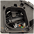 Driver Side, Upper Headlight, without Bulb, HID/Xenon, with Ballast, For Titanium Models