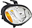 Passenger Side Headlight, without Bulb, Halogen, Clear Lens