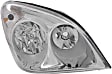 Passenger Side Headlight, with Bulb, Halogen, Clear Lens