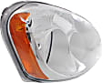 Passenger Side Headlight, with Bulb, Halogen, Clear Lens