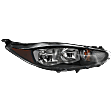 2014-2019 Ford Fiesta - Passenger Side Headlight, with Bulb, Halogen, Except Titanium Model, CAPA Certified
