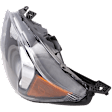 2014-2019 Ford Fiesta - Driver Side Headlight, with Bulb, Halogen, Except Titanium Model, CAPA Certified