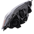 2014-2019 Ford Fiesta - Driver Side Headlight, with Bulb, Halogen, Except Titanium Model, CAPA Certified