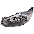 2014-2019 Ford Fiesta - Driver Side Headlight, with Bulb, Halogen, Except Titanium Model, CAPA Certified