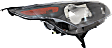 Passenger Side Headlight, with Bulb, Halogen, XL/(XLT Production Date From March 13 2014) Models, CAPA CERTIFIED