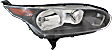 Passenger Side Headlight, with Bulb, Halogen, XL/(XLT Production Date From March 13 2014) Models, CAPA CERTIFIED