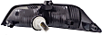 Passenger Side Parking Light, With bulb(s)