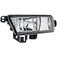 Front, Driver Side Halogen Fog Light, With bulb(s), CAPA Certified
