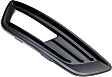 Front, Passenger Side Fog Light Trim, Textured Black, without Sport Package, SE Model