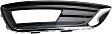 Front, Passenger Side Fog Light Trim, Black and Chrome, Titanium Model