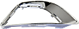 Front, Driver Side Fog Light Trim, Chrome, Hybrid/SEL Models