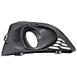Front, Passenger Side Fog Light Trim, Textured Black, Bezel, SE/Sport Models