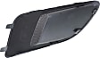Front, Passenger Side Fog Light Cover, Black