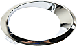 Front, Passenger Side Fog Light Trim, Bezel, Chrome