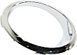 Front, Passenger Side Fog Light Trim, Bezel, Chrome