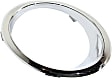 Front, Driver Side Fog Light Trim, Bezel, Chrome