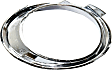 Front, Driver Side Fog Light Trim, Bezel, Chrome