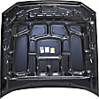 Factory Style Hood Aluminum Primed CAPA Certified