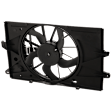 2010 Lincoln MKS Base - Radiator Fan 6 Cyl 3.5L, Production Date Up To October 12 2009, Single fan