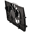 2010 Lincoln MKS Base - Radiator Fan 6 Cyl 3.5L, Production Date Up To October 12 2009, Single fan