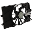 2010 Lincoln MKS Base - Radiator Fan 6 Cyl 3.5L, Production Date Up To October 12 2009, Single fan