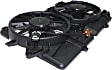 OE Replacement Radiator Fan, Dual fan