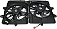 OE Replacement Radiator Fan, Dual fan