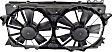 2012 Lincoln Navigator L - Radiator Fan Center, 8 Cyl 5.4L, Dual fan