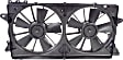 2012 Lincoln Navigator L - Radiator Fan Center, 8 Cyl 5.4L, Dual fan
