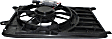 2013 Lincoln MKZ - Radiator Fan 4 Cyl 2.0L, Single fan