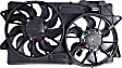 2015-2022 Ford Mustang - OE Replacement Radiator Fan, 2.3L, 4Cyl, Dual fan
