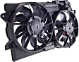 2015-2022 Ford Mustang - OE Replacement Radiator Fan, 2.3L, 4Cyl, Dual fan