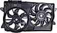 2015-2022 Ford Mustang - OE Replacement Radiator Fan, 2.3L, 4Cyl, Dual fan