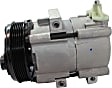 A/C Compressor, with Clutch, 6-Groove Pulley, 8/10 Cyl., 5.4/6.8/6.0L Engine