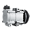 A/C Compressor, With Clutch