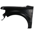Front, Driver Side Fender, For Models Without Wheel Opening Molding, CAPA Certified