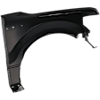 Front, Driver Side Fender, For Models Without Wheel Opening Molding, CAPA Certified