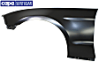 2012 Ford Mustang Base - Front, Driver Side Fender, For Models With California Edition, CAPA Certified