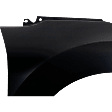 2011-2019 Ford Fiesta - Front, Passenger Side Fender, Without Rocker Molding Holes