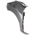 Front, Driver Side Fender, Without Rocker Molding Holes