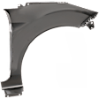 Front, Driver Side Fender, Without Rocker Molding Holes