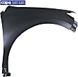 2014 Ford Edge SEL - Front, Passenger Side Fender CAPA Certified